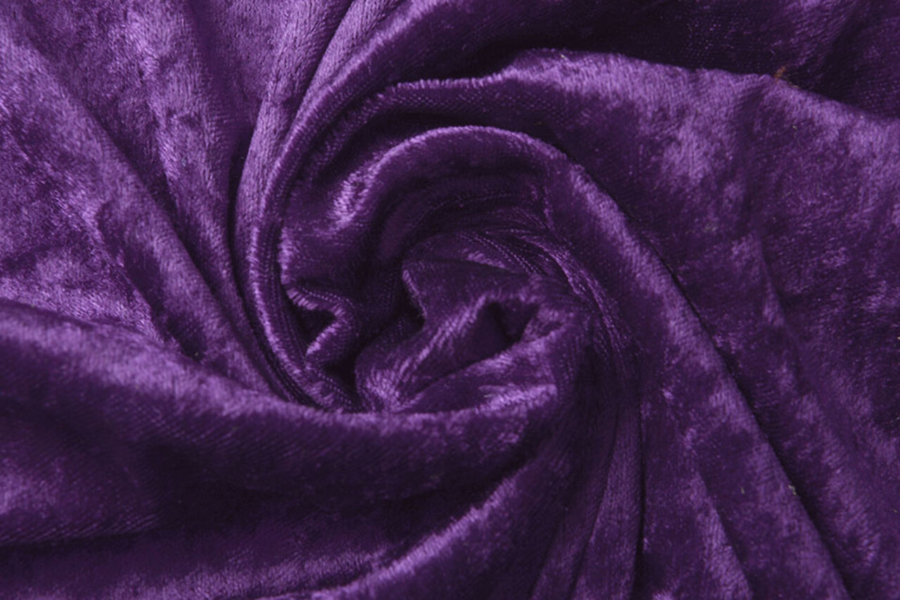 Terciopelo de Panne Morado Oscuro Terciopelo de Panne Morado Oscuro