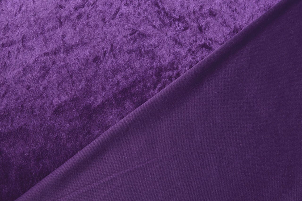 Velluto Il Panne Scuro Viola
