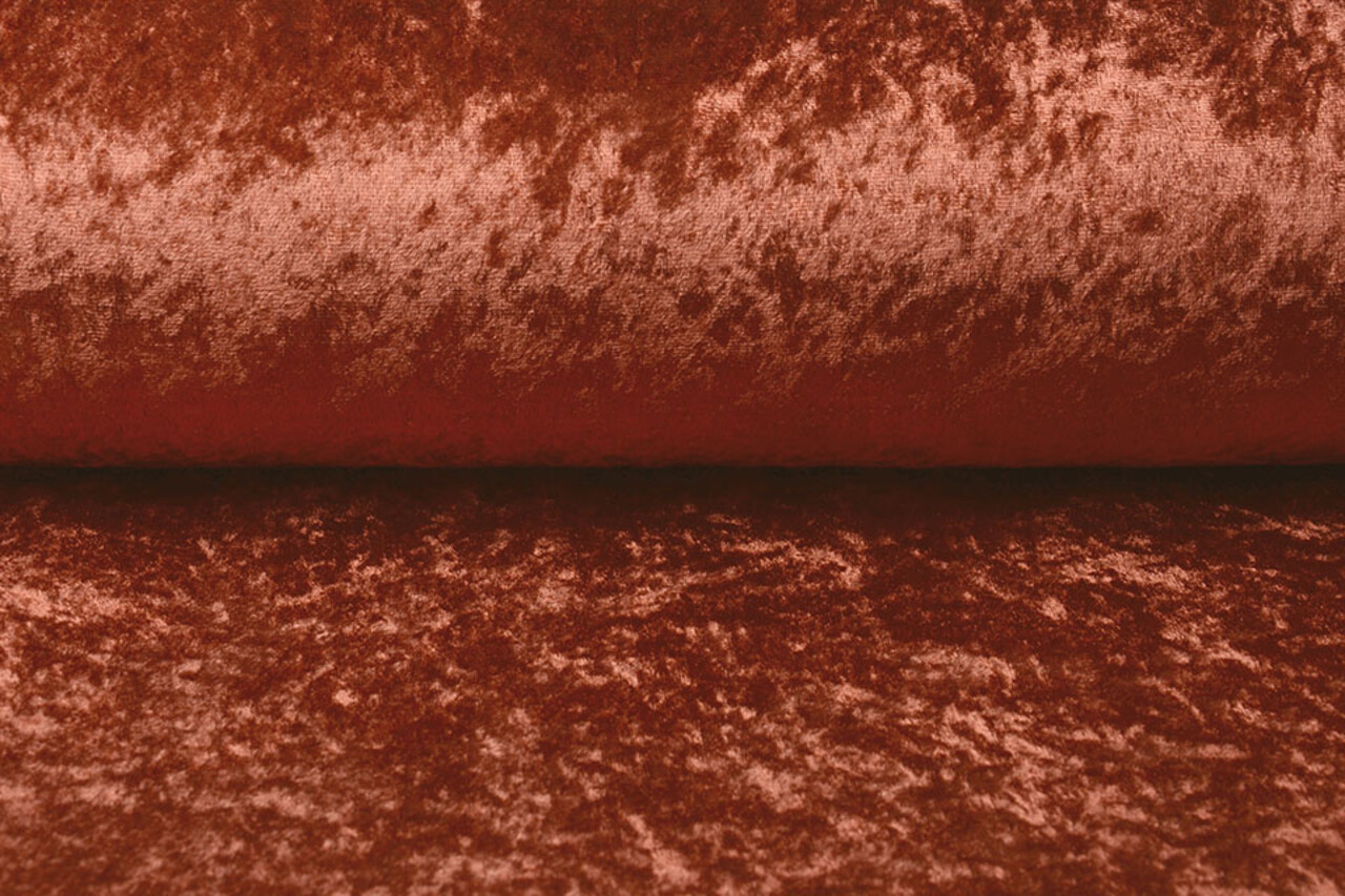 Velours de Panne Roest Brique
