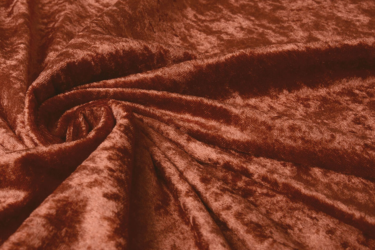 Velours de Panne Roest Brique