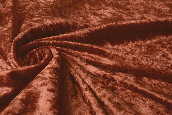Velours de Panne Roest Brique
