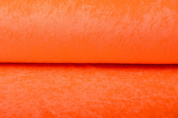 Terciopelo de Panne Fluor Naranja Terciopelo de Panne Fluor Naranja