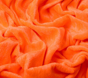Velours de Panne Fluor Orange Velours de Panne Fluor Orange