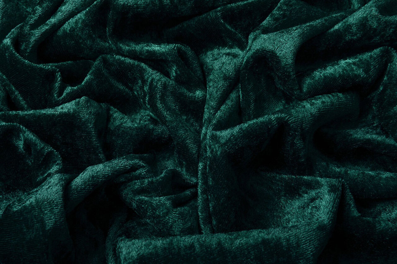 Velours de Panne Donker Groen Velours de Panne Donker Groen