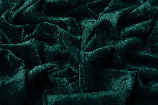 Velours de Panne Vert Foncé Velours de Panne Vert Foncé