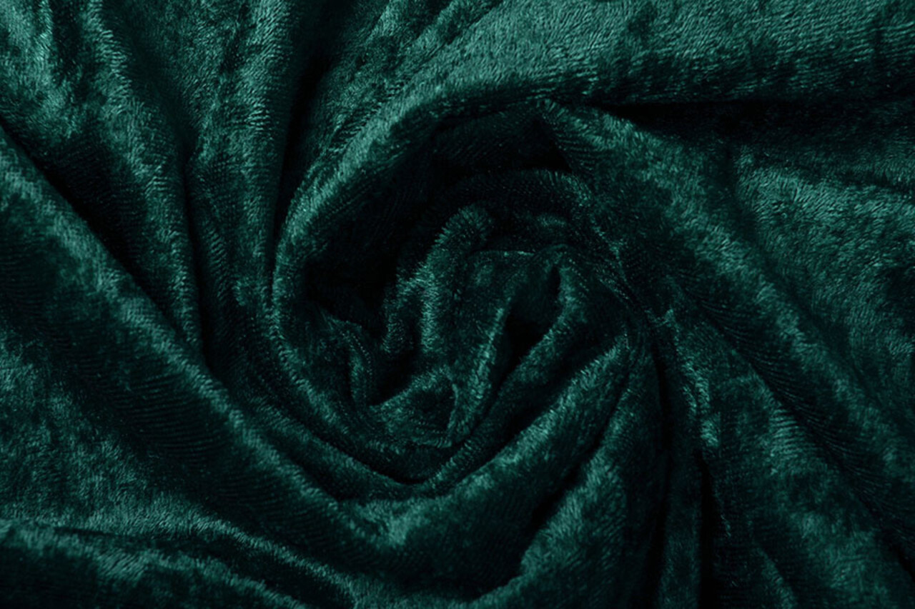 Velours de Panne Donker Groen Velours de Panne Donker Groen