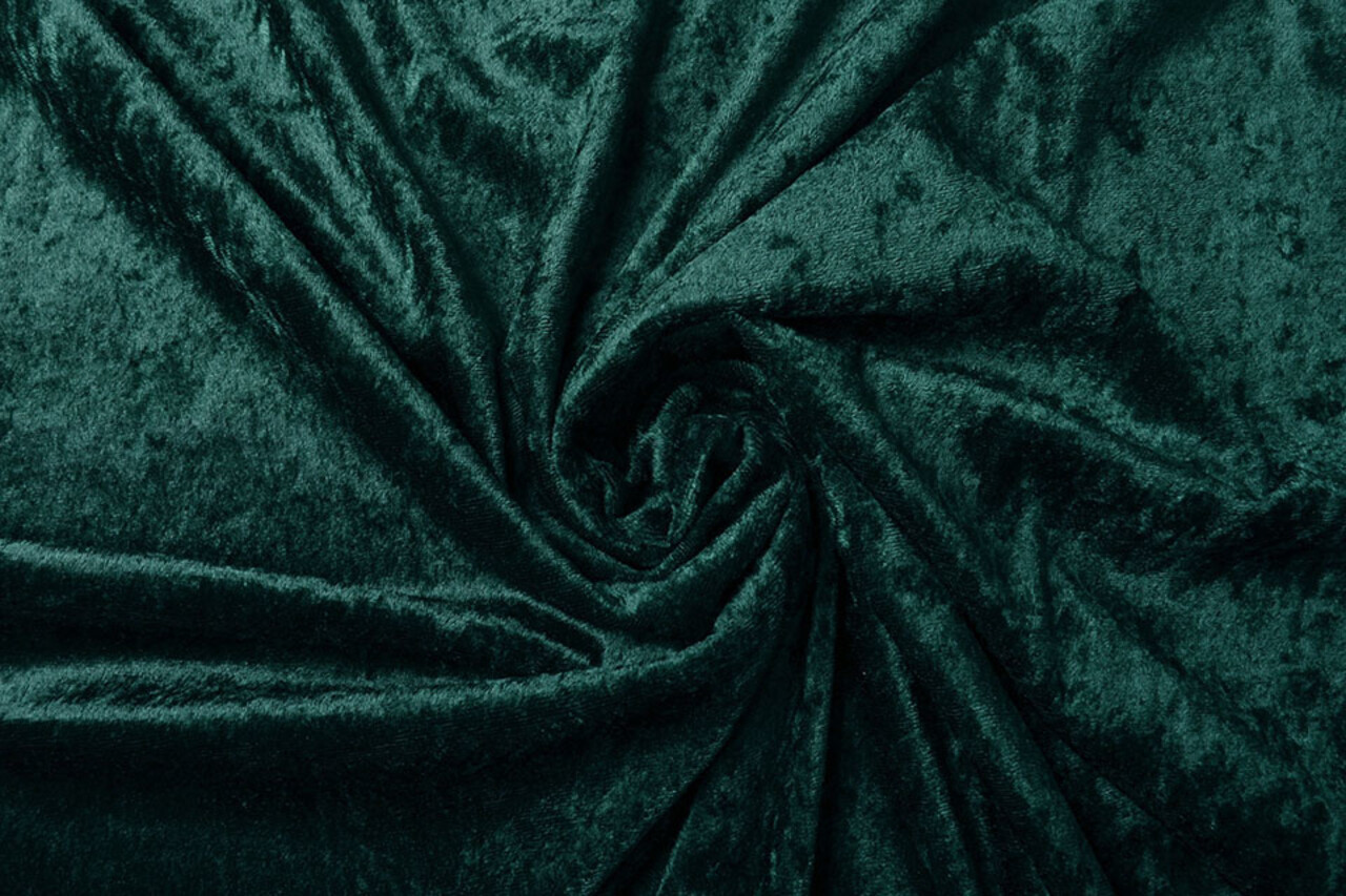 Velours de Panne Donker Groen Velours de Panne Donker Groen