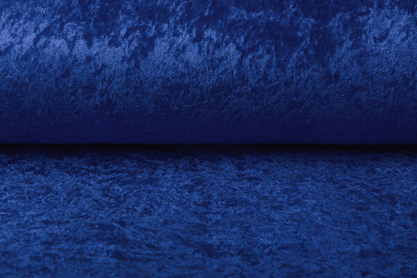 Velours de Panne Cobalt Blue