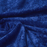 Terciopelo de Panne Azul Cobalto Terciopelo de Panne Azul Cobalto