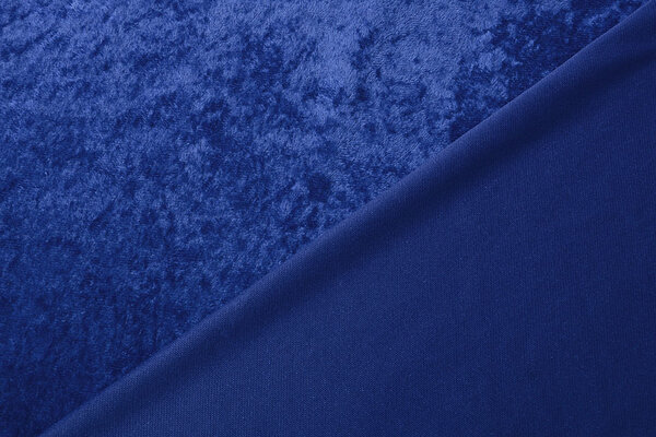 Velours de Panne Cobalt Blue