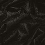 Terciopelo de Panne Negro Terciopelo de Panne Negro