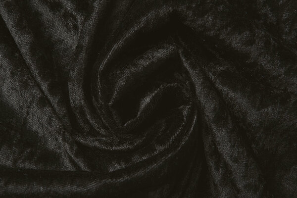 Pannesamt Stoff Schwarz Pannesamt Stoff Schwarz