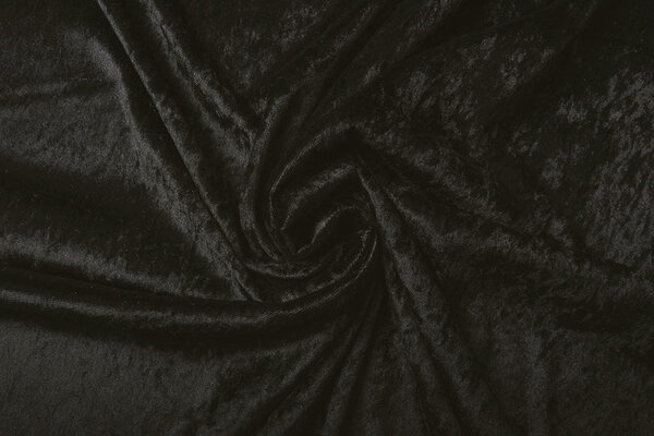 Velours de Panne Noir