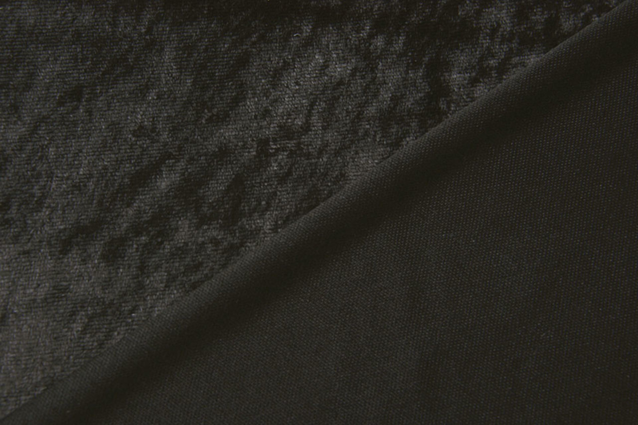 Velours de Panne Black Velours de Panne Black