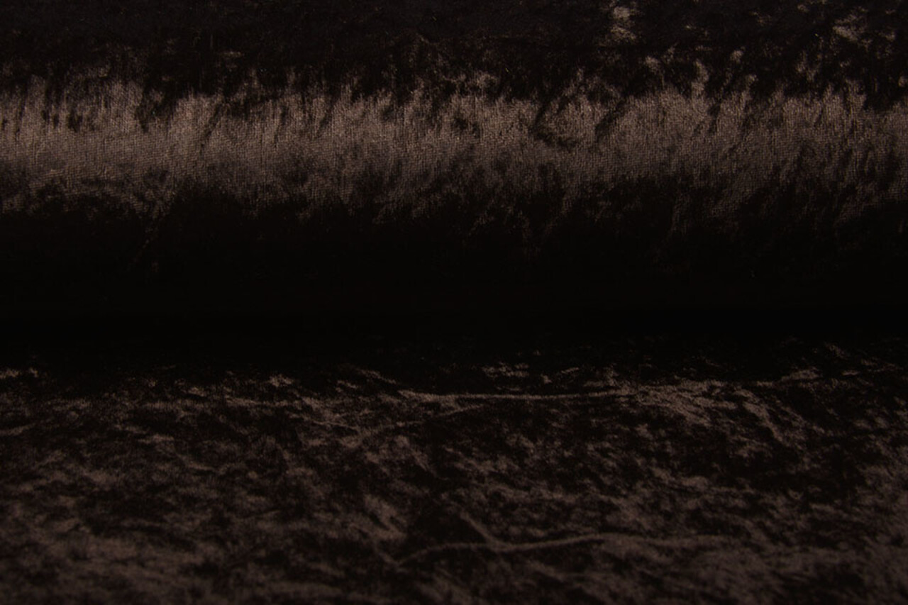 Velours de Panne Donker Bruin Velours de Panne Donker Bruin