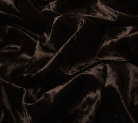 Velours de Panne Donker Bruin