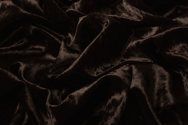 Terciopelo de Panne Marrón Oscuro