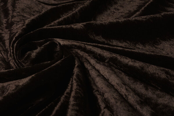 Velours de Panne Donker Bruin Velours de Panne Donker Bruin