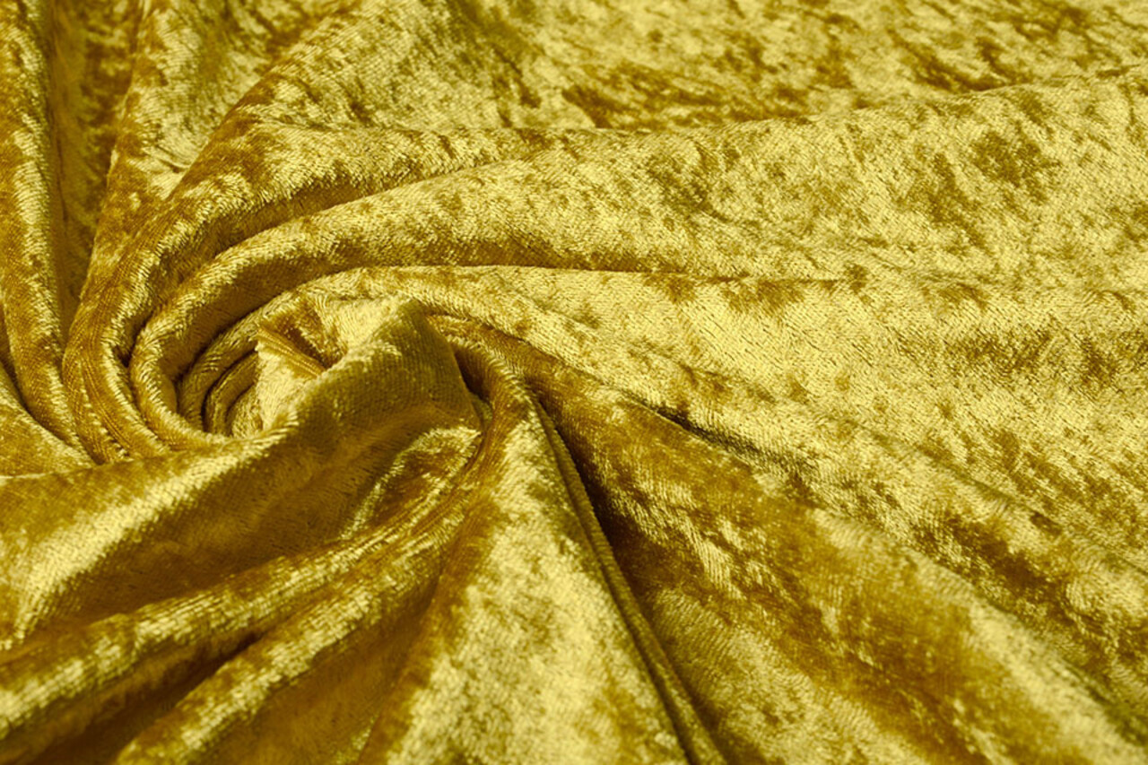 Velours de Panne Ocre Velours de Panne Ocre