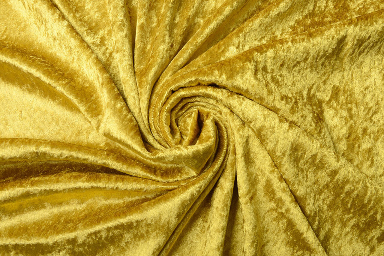 Velours de Panne Ocre Velours de Panne Ocre