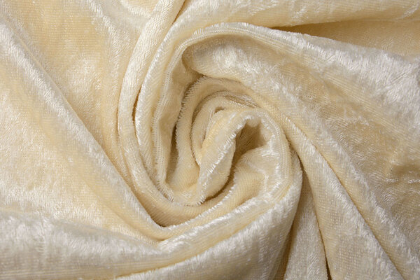 Pannesamt Stoff Beige