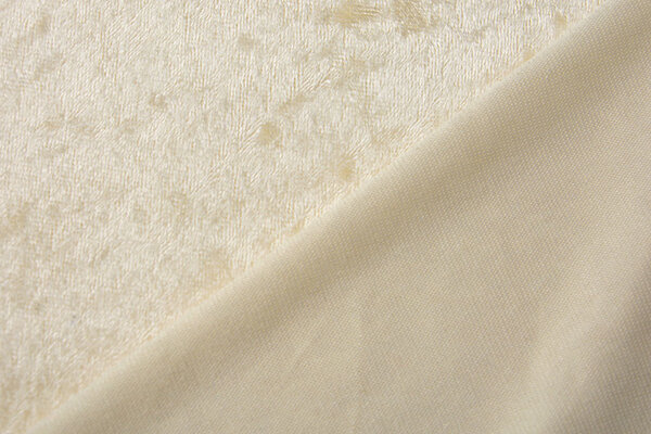 Pannesamt Stoff Beige