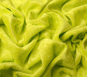 Velours de Panne Limongreen