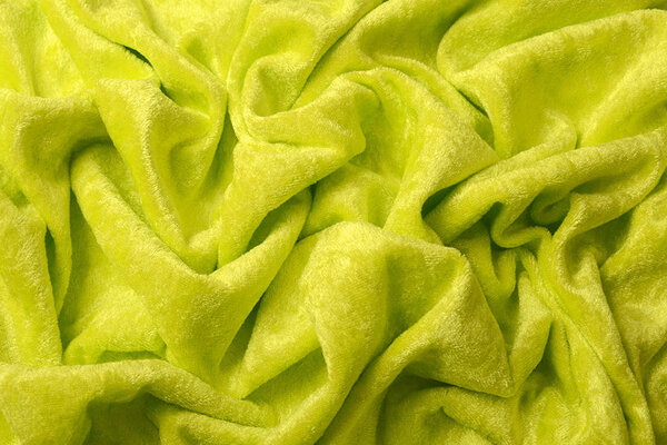 Velours de Panne Limongreen