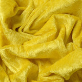 Velours de Panne Jaune