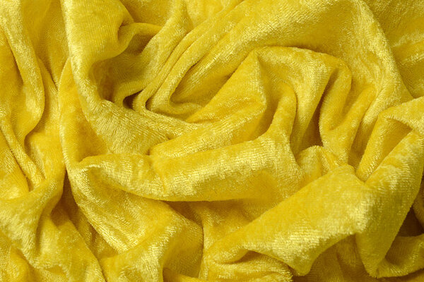 Velours de Panne Yellow