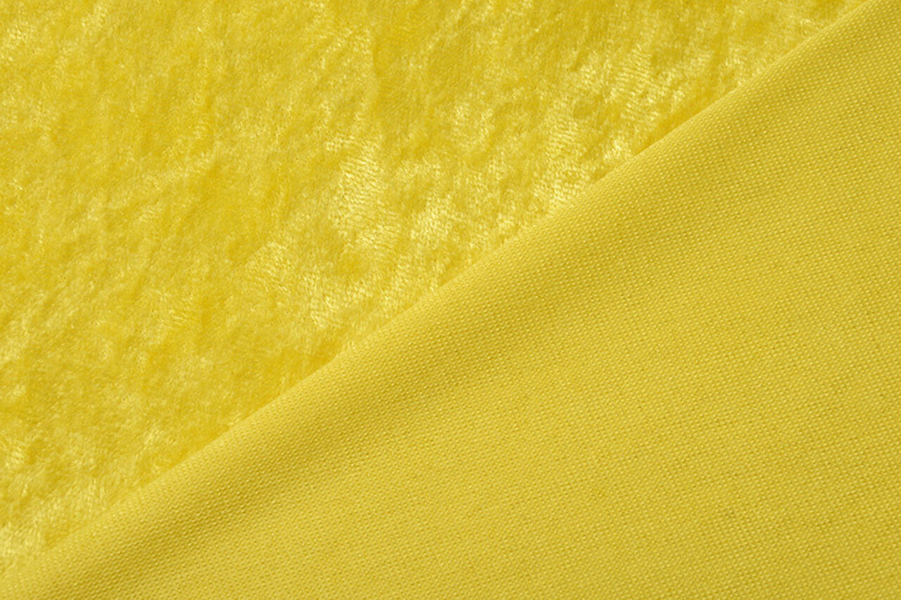Velours de Panne Jaune Velours de Panne Jaune