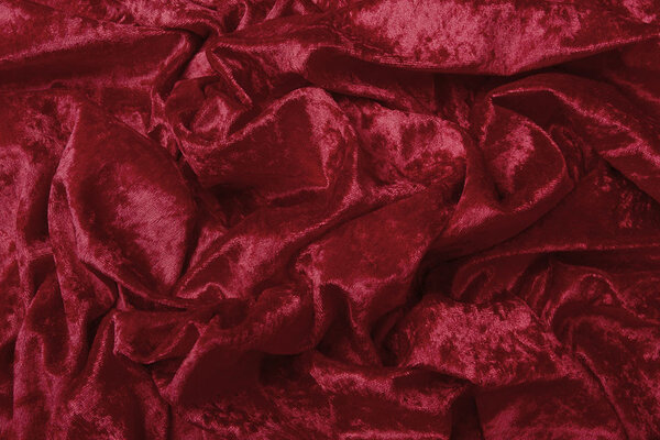 Velours de Panne Wijnrood