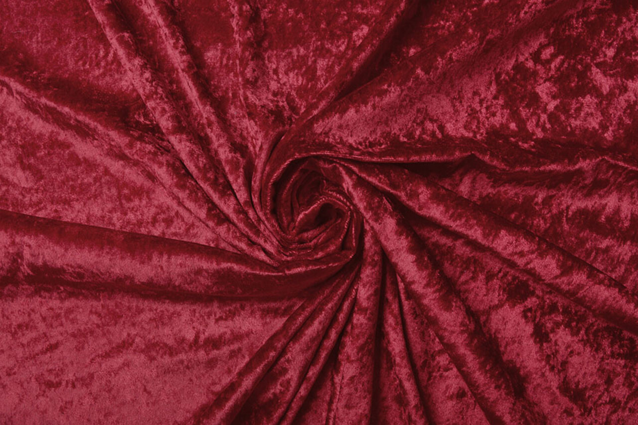 Terciopelo de Panne Rojo Vino Terciopelo de Panne Rojo Vino