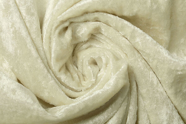 Terciopelo de Panne Crema Terciopelo de Panne Crema