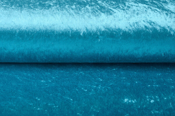 Terciopelo de Panne Aqua Terciopelo de Panne Aqua
