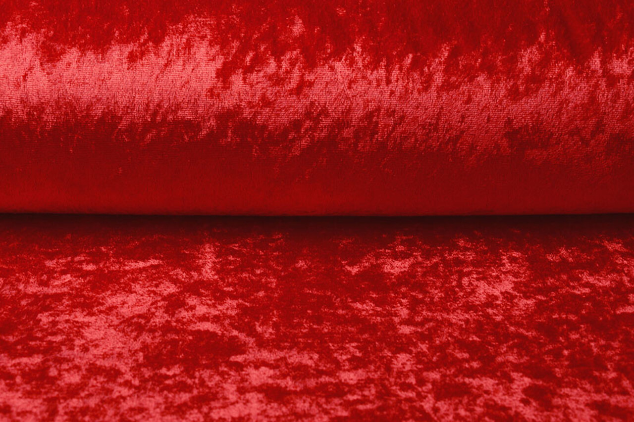Velours de Panne Rouge Velours de Panne Rouge