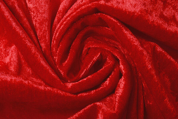 Velours de Panne Rouge Velours de Panne Rouge