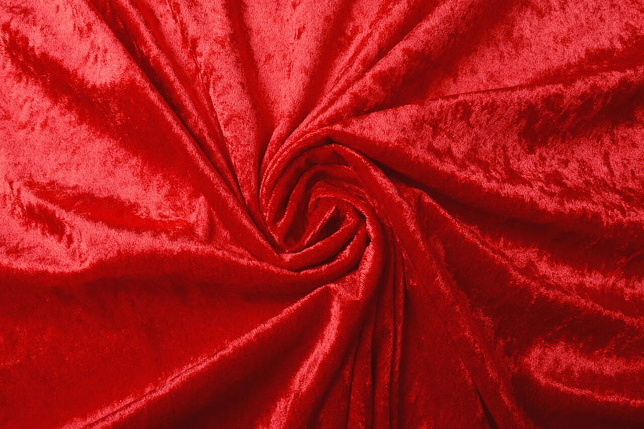 Velours de Panne Red Velours de Panne Red