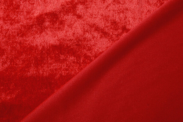 Terciopelo de Panne Rojo Terciopelo de Panne Rojo