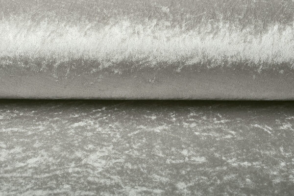 Pannesamt Stoff Silber Pannesamt Stoff Silber