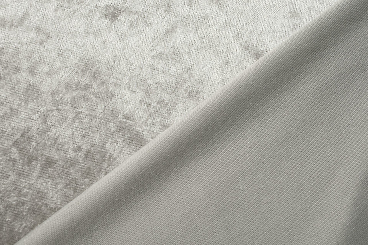 Pannesamt Stoff Silber Pannesamt Stoff Silber