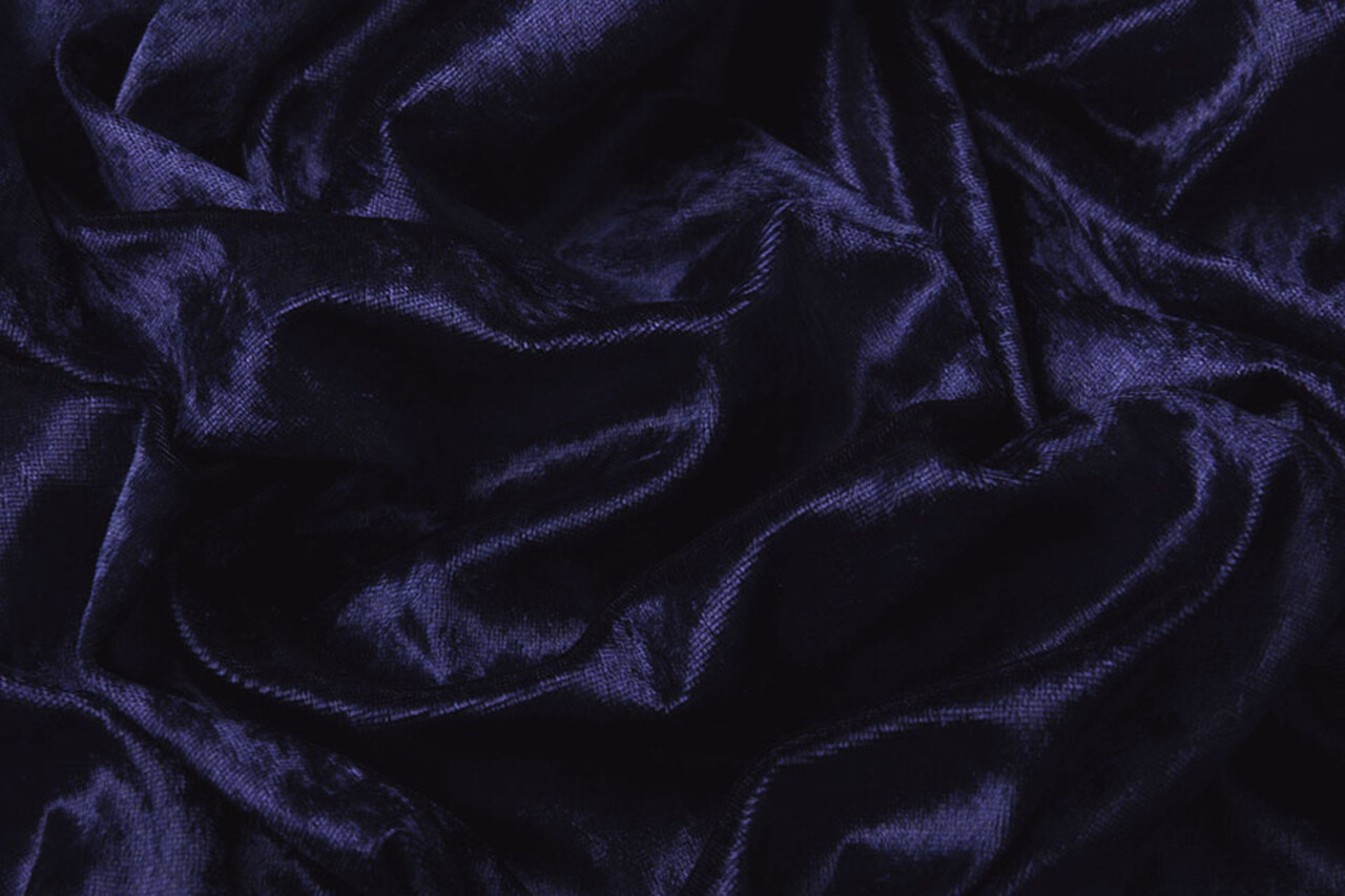 Pannesamt Stoff Marineblau Pannesamt Stoff Marineblau