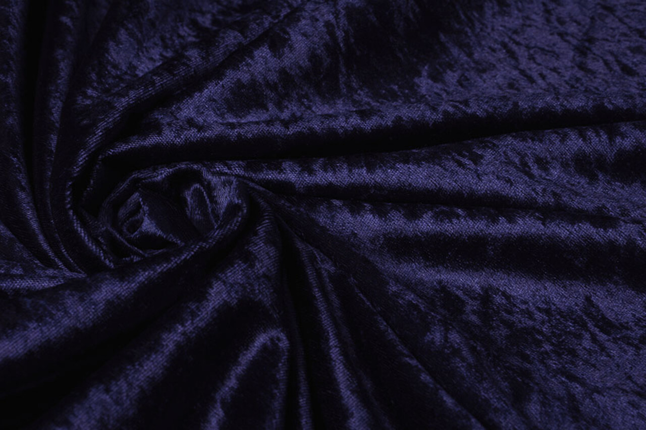 Pannesamt Stoff Marineblau Pannesamt Stoff Marineblau