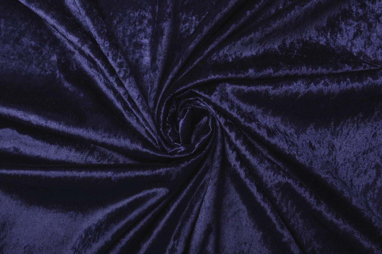 Pannesamt Stoff Marineblau Pannesamt Stoff Marineblau