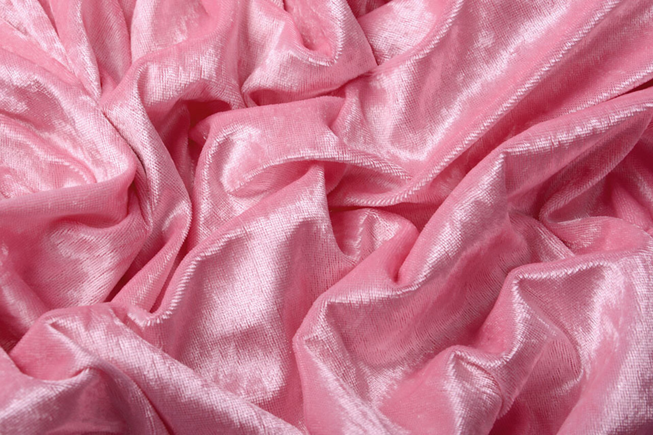 Velours de Panne Licht Roze Velours de Panne Licht Roze
