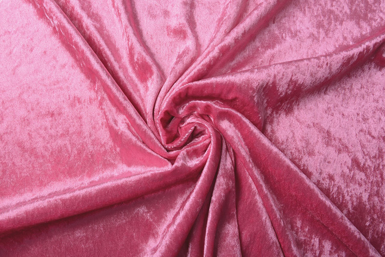 Terciopelo de Panne Rosa