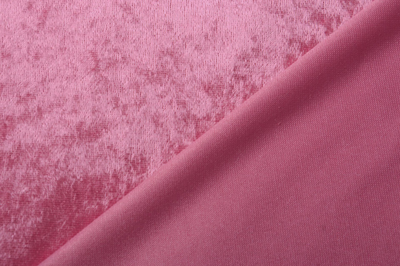 Terciopelo de Panne Rosa