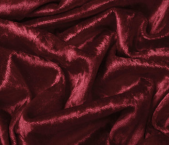 Velours de Panne Dark Bordeaux