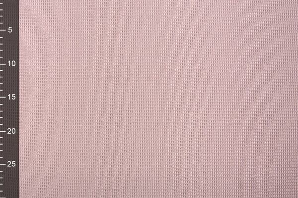 Oeko-Tex®  Mini Nid d’Abeille Coton Vieux Rose