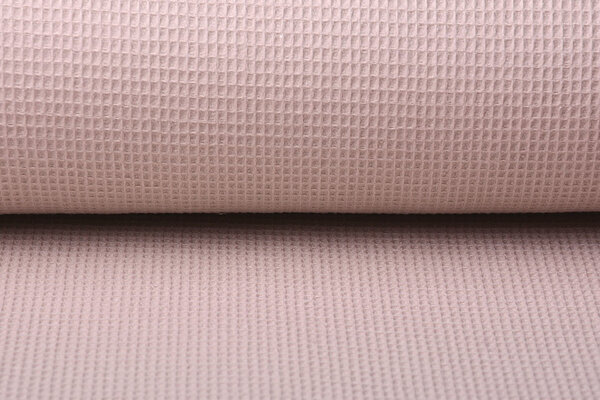 Oeko-Tex®  Mini Wafel Katoen Oud roze Oeko-Tex®  Mini Wafel Katoen Oud roze
